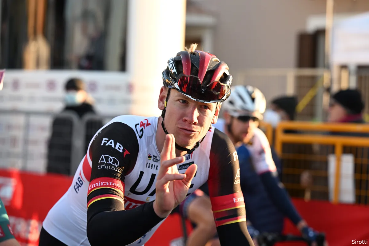 Ackermann ontbreekt in Eschborn-Frankfurt wegens gebroken stuitbeen