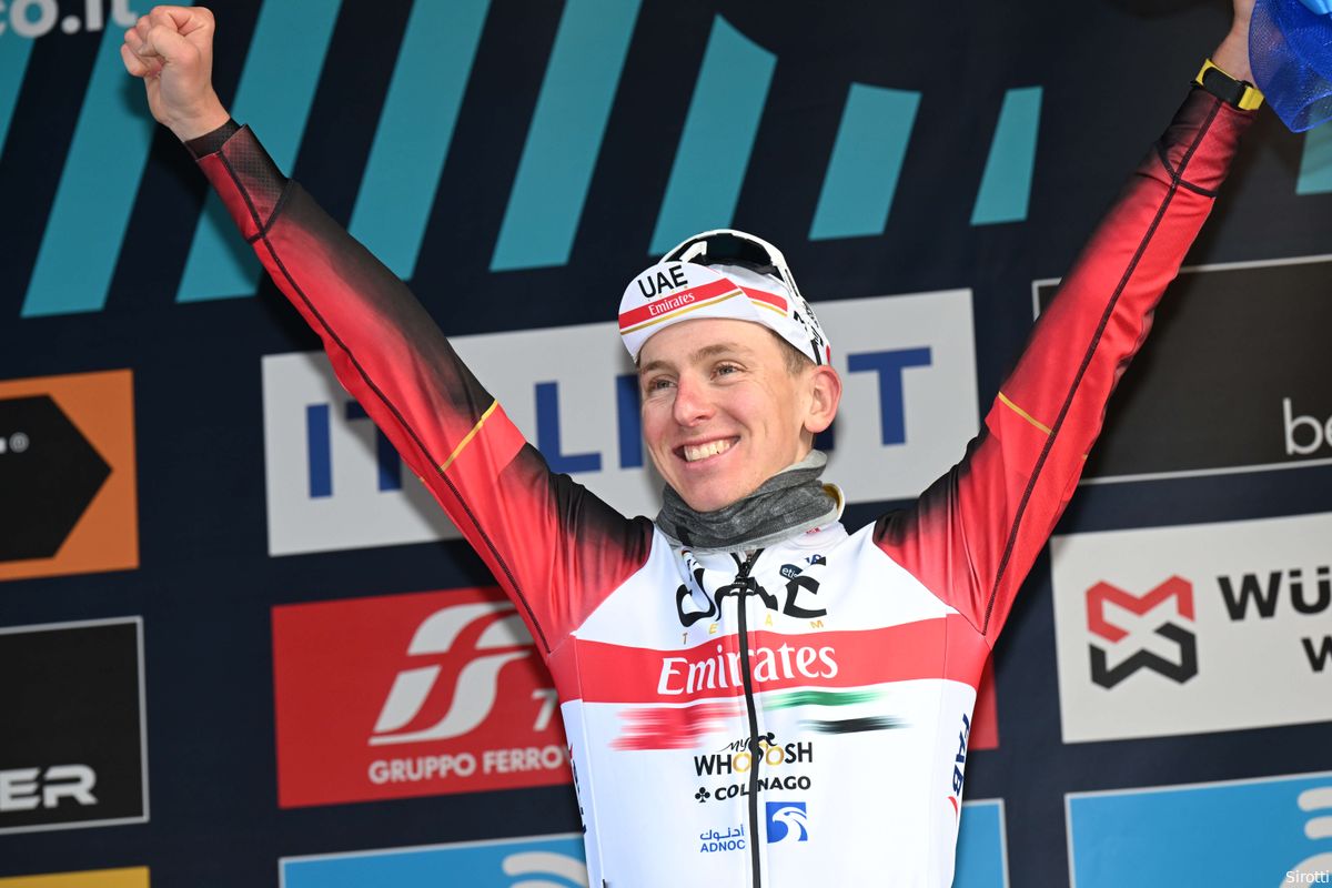 Pogacar houdt Van der Poel achter zich en soleert naar zege in Ronde van Vlaanderen, Van Aert vierde