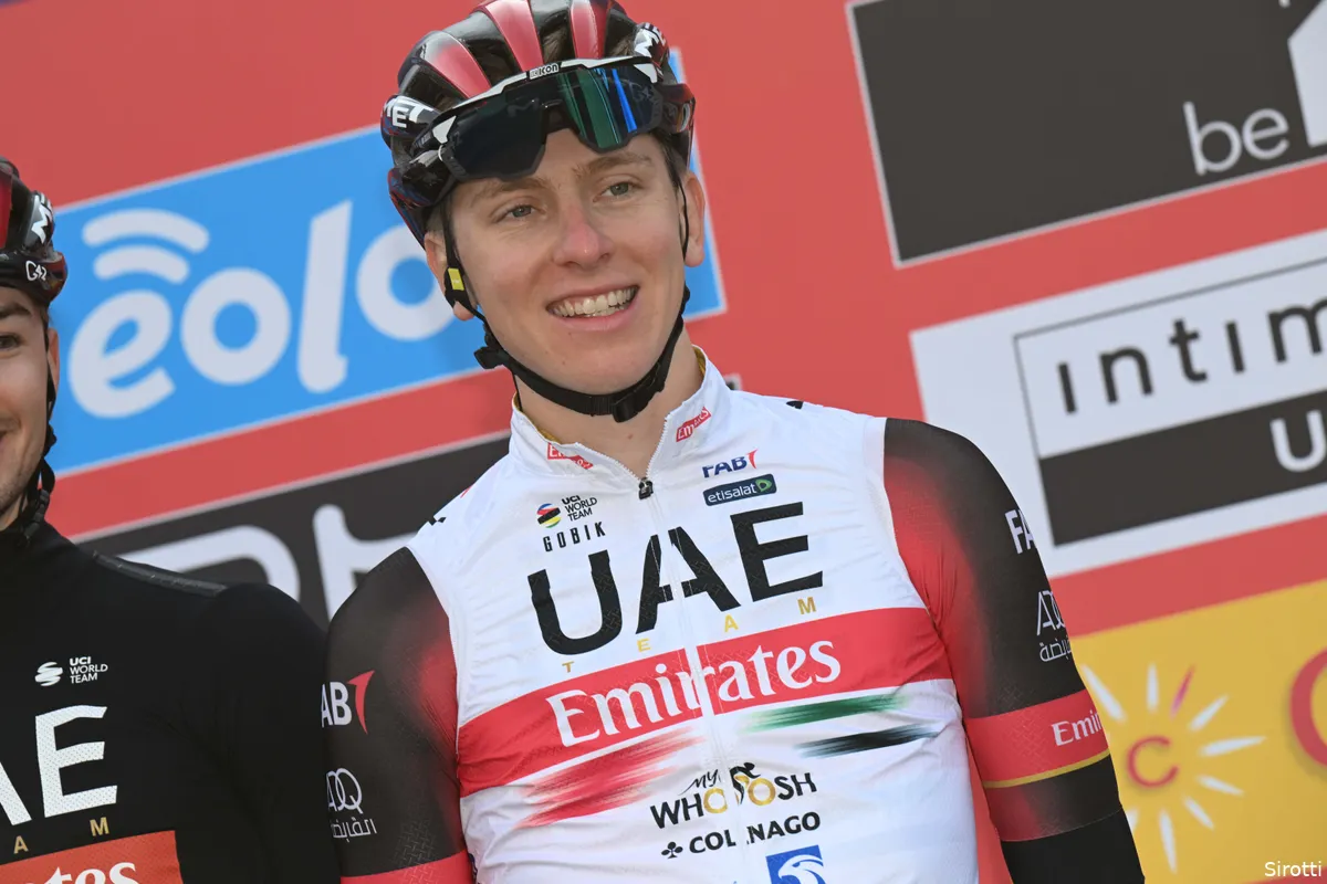 Pogacar bejubelt Van der Poel: 'Hij geeft me het gevoel dat ik trots mag zijn om wielrenner te zijn'