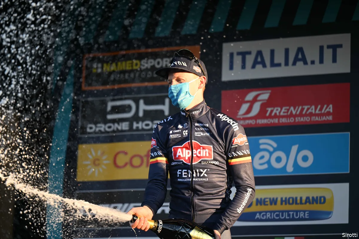 Merlier wil bij Soudal-Quick Step winnen: 'Zolang Van Aert naar de Tour gaat, wordt groen moeilijk'