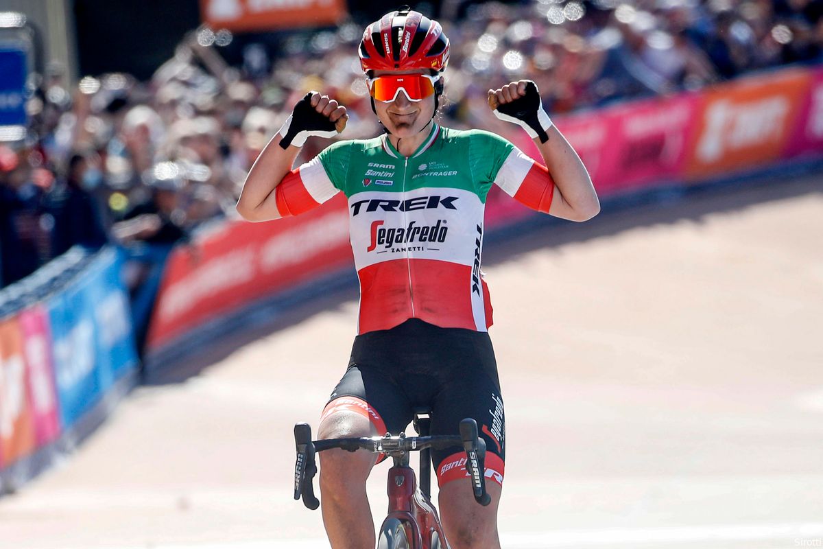 Longo Borghini oppermachtig in Giro dell'Emilia voor vrouwen