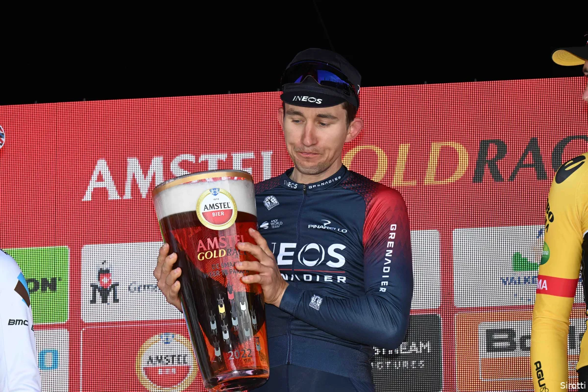 Kwiatkowski wint Amstel na moeizame periode: 'Mijn ploeggenoten rekenden op me'