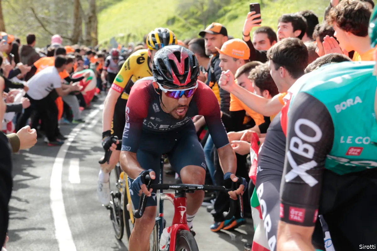 Martínez 'nummer twee' van INEOS in Tour: 'Als ik goed ben, kan ik met Pogacar en Roglic strijden'