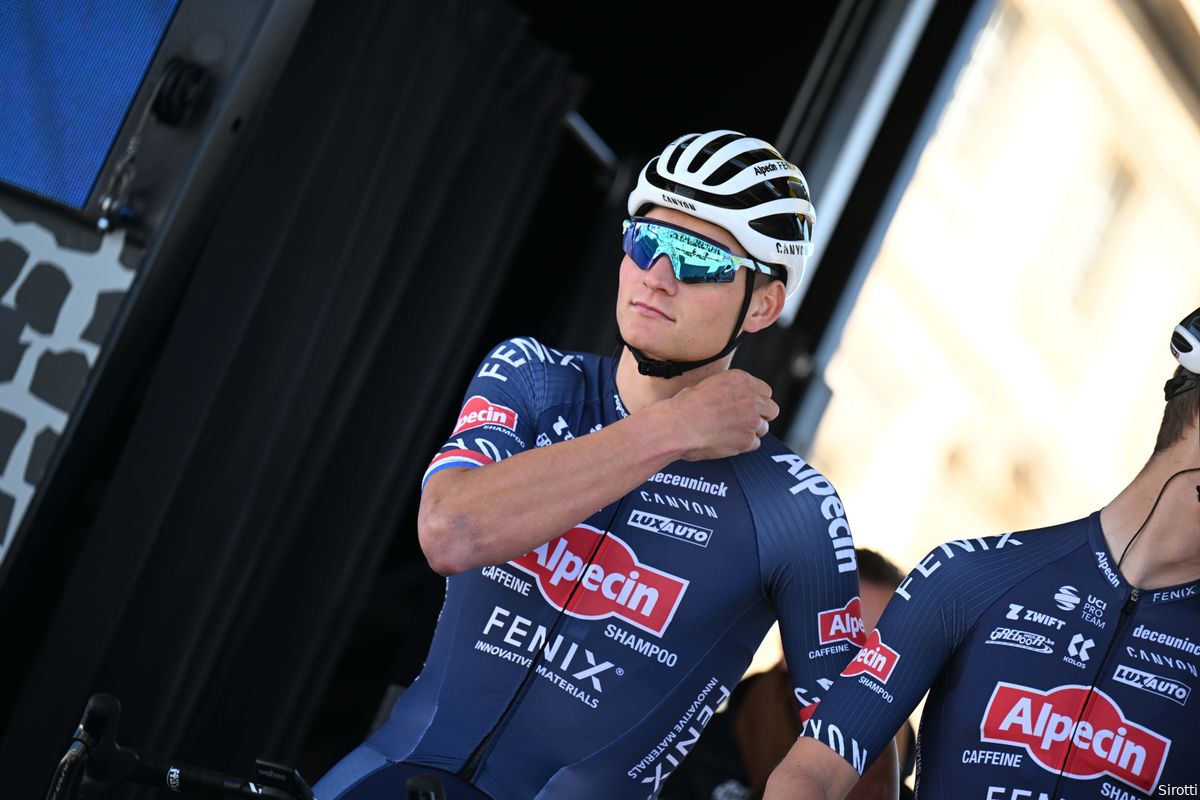 De twinkeling verdwijnt geen moment meer uit ogen Van der Poel: 'Giro mooi om te proberen'
