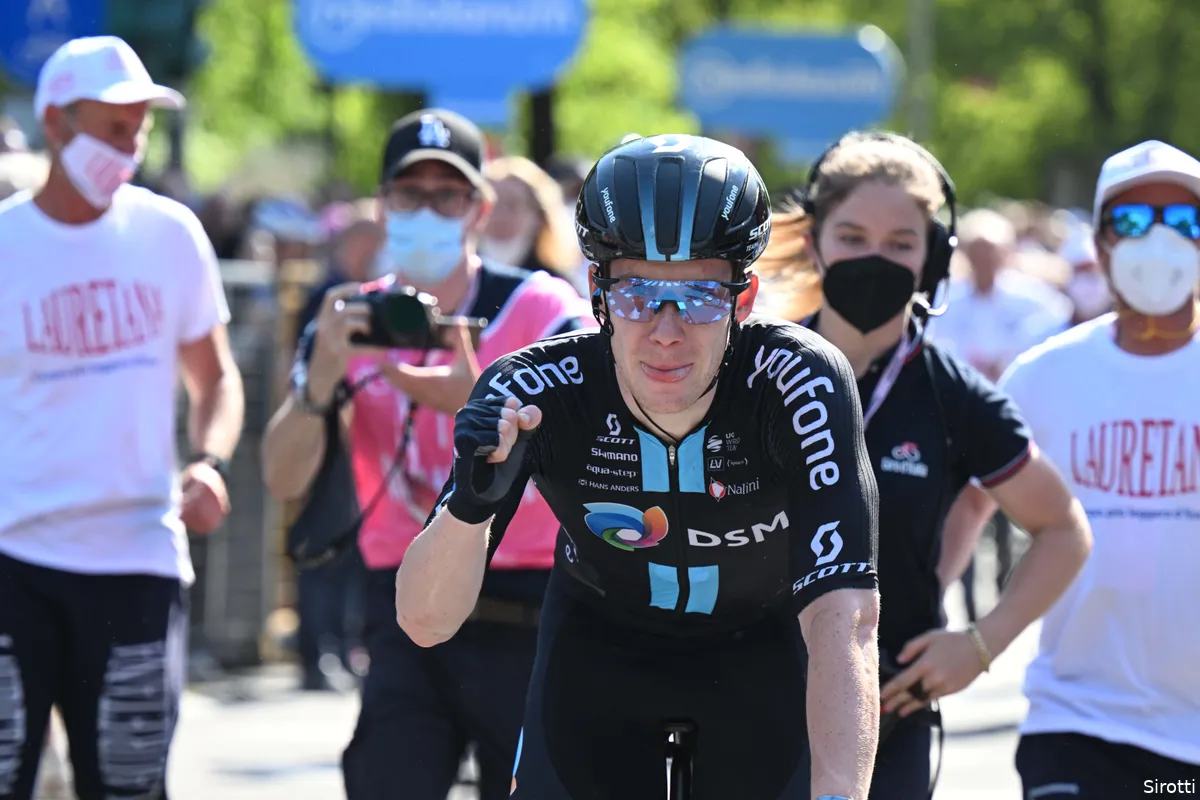 Team DSM wil 'echte sprinttrein bouwen' in Tour de France: 'Helaas zijn er niet veel kansen'