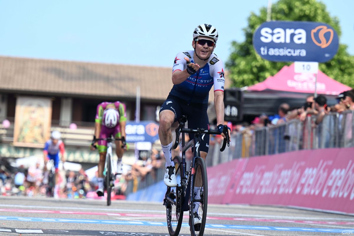 Quick Step-surprise Schmid blikt terug op duwen en trekken met Bouwman in Giro: 'Was flink geïrriteerd'