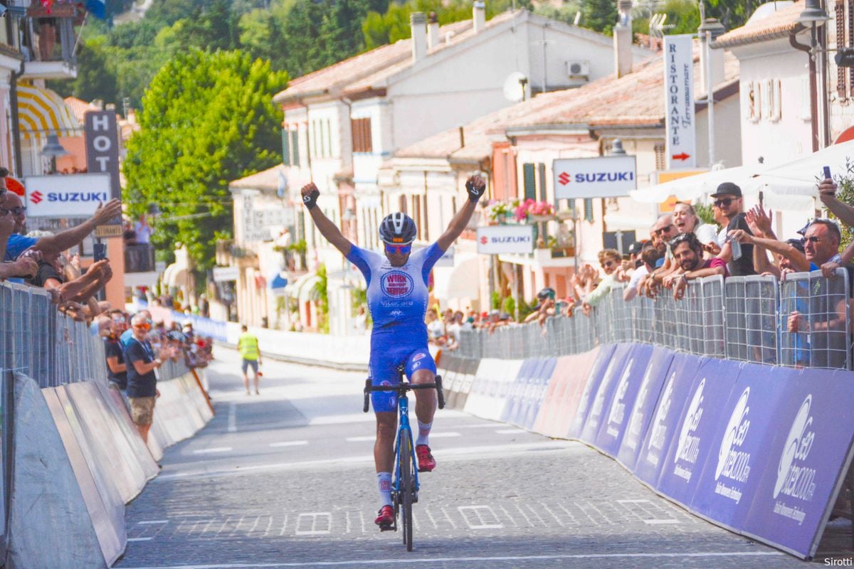 Opnieuw verrassende winnaar in Adriatica Ionica Race: Lucca pakt rit, Zana blijft leider