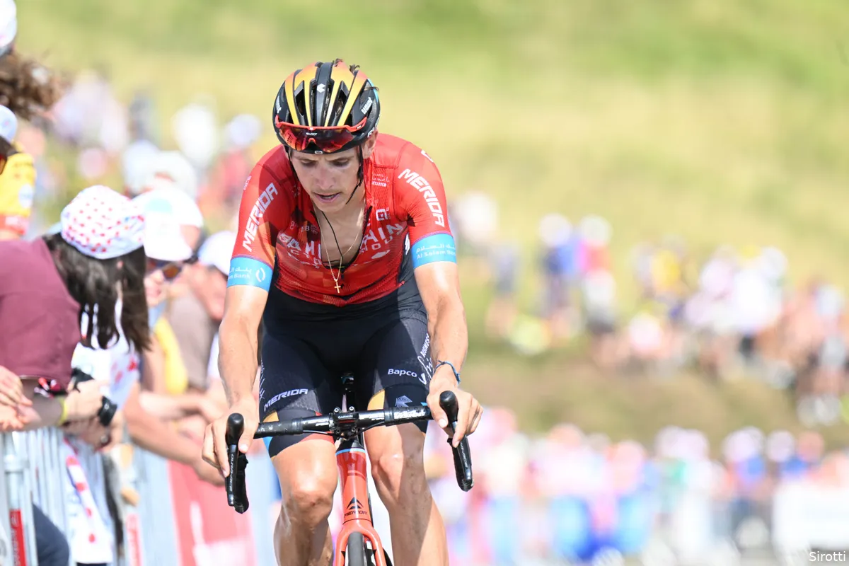 Teuns is blij dat hij weg is bij Bahrain Victorious: 'Geruchten niet goed voor mijn imago'