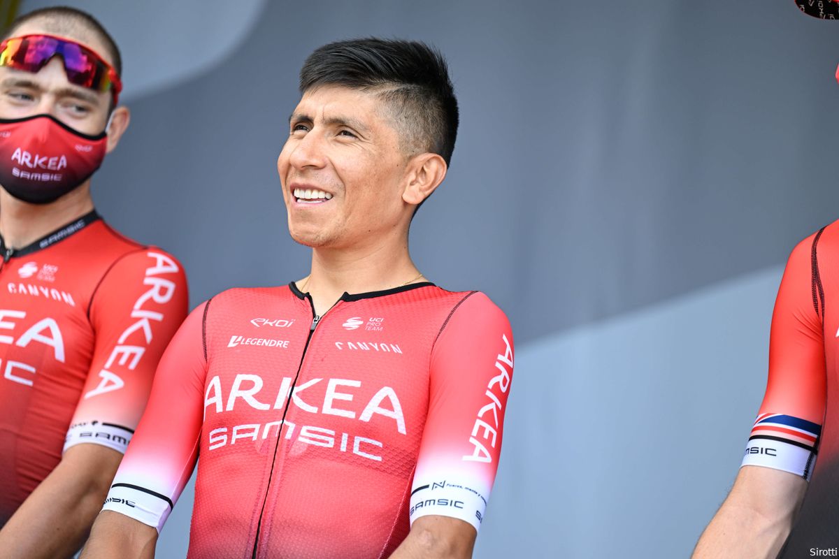 Opvallend: Quintana, die Vuelta oversloeg vanwege tramadolaffaire, is WK-kopman Colombia