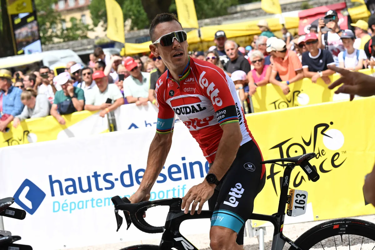 Gilbert zesde in zijn laatste koers in België: 'Kan het allemaal goed plaatsen'