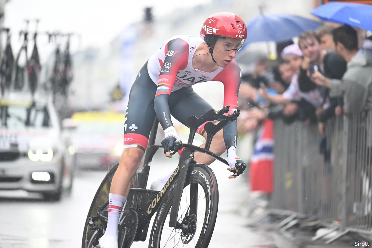 Pogacar kent 'echt goede dag' in de tijdrit: 'Sta in een geweldige positie voor het klassement'