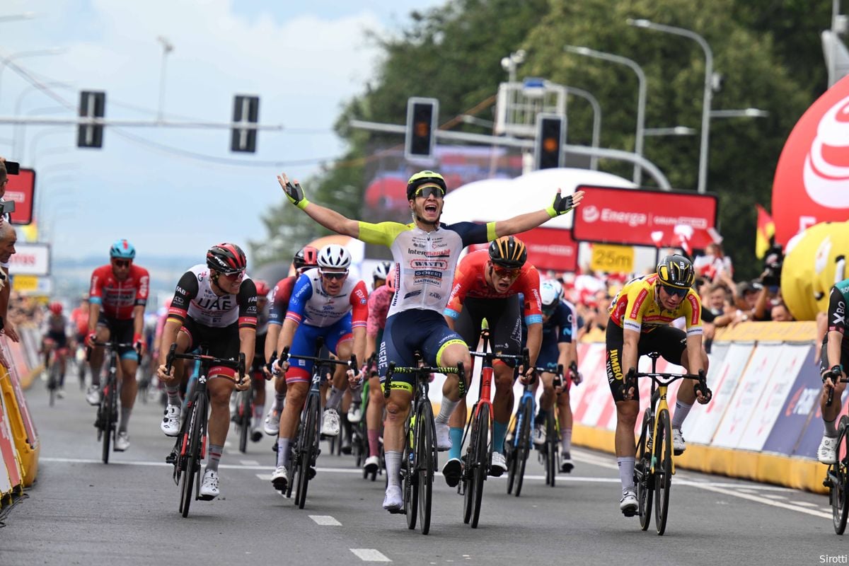 Thijssen sprint naar verrassende zege in Ronde van Polen, Kooij verliest leiding