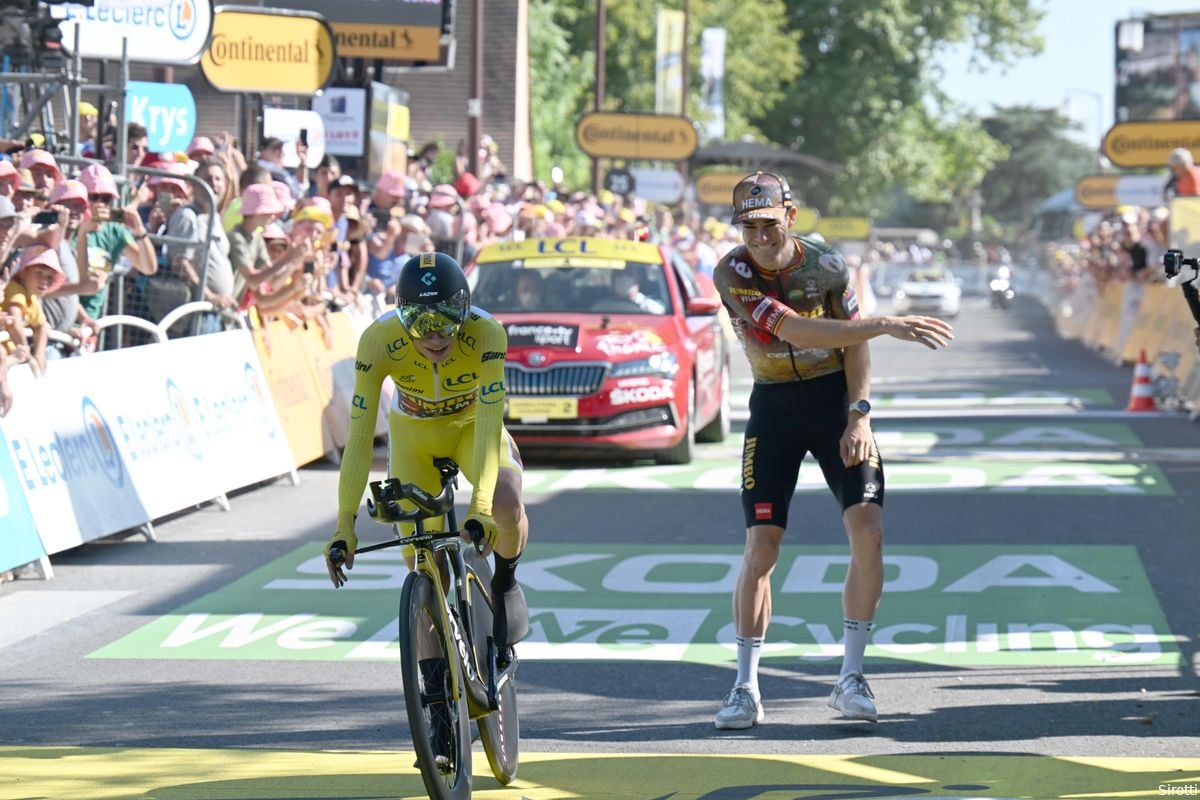 Van Aert en Vingegaard delen de koek in Tour de France: Belg dagzege, Deen met geel naar Parijs