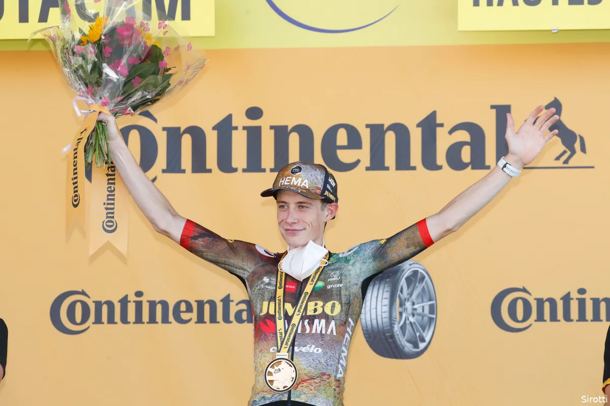 Tourzege kan Vingegaard bijna niet meer ontglippen, maar: 'Ik wil het daar nog niet over hebben'