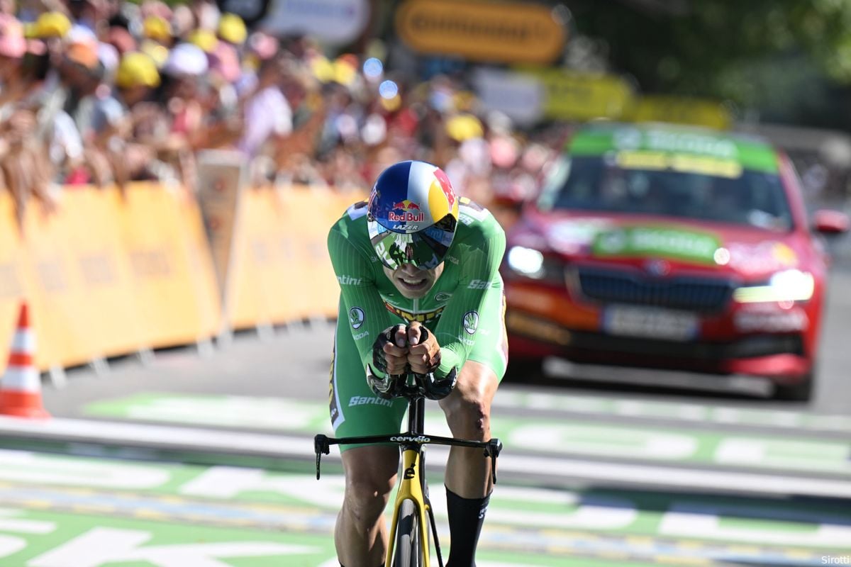Van Aert he-le-maal kapot na briljante Tour de France: 'Ik heb 'm nog nooit zo ziek gezien'