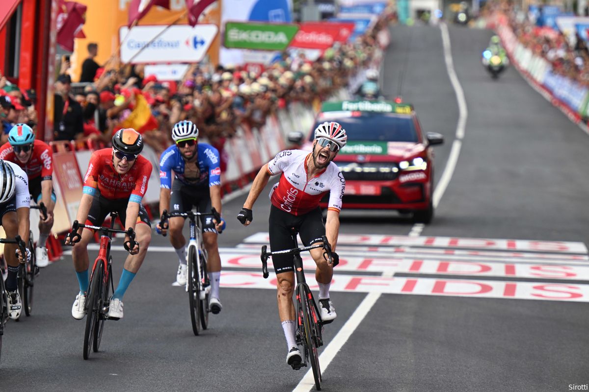 Wright houdt moed erin na nieuwe ereplaats in Vuelta: 'Die overwinning komt, daar ben ik zeker van'