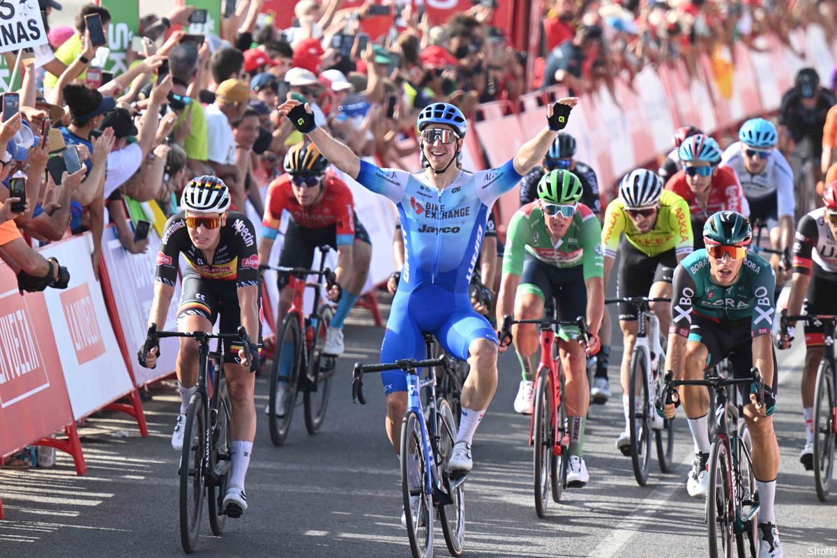 Groves biedt BikeExchange met sprintzege doekje voor het bloeden na wandeletappe Vuelta