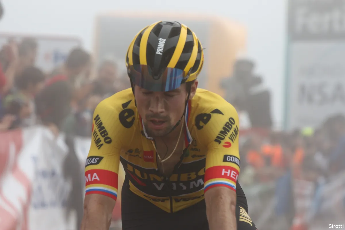 Roglic ziet 2023 als 'mysterie' door revalidatie: 'Ik zal zeker een heel ander programma afwerken'