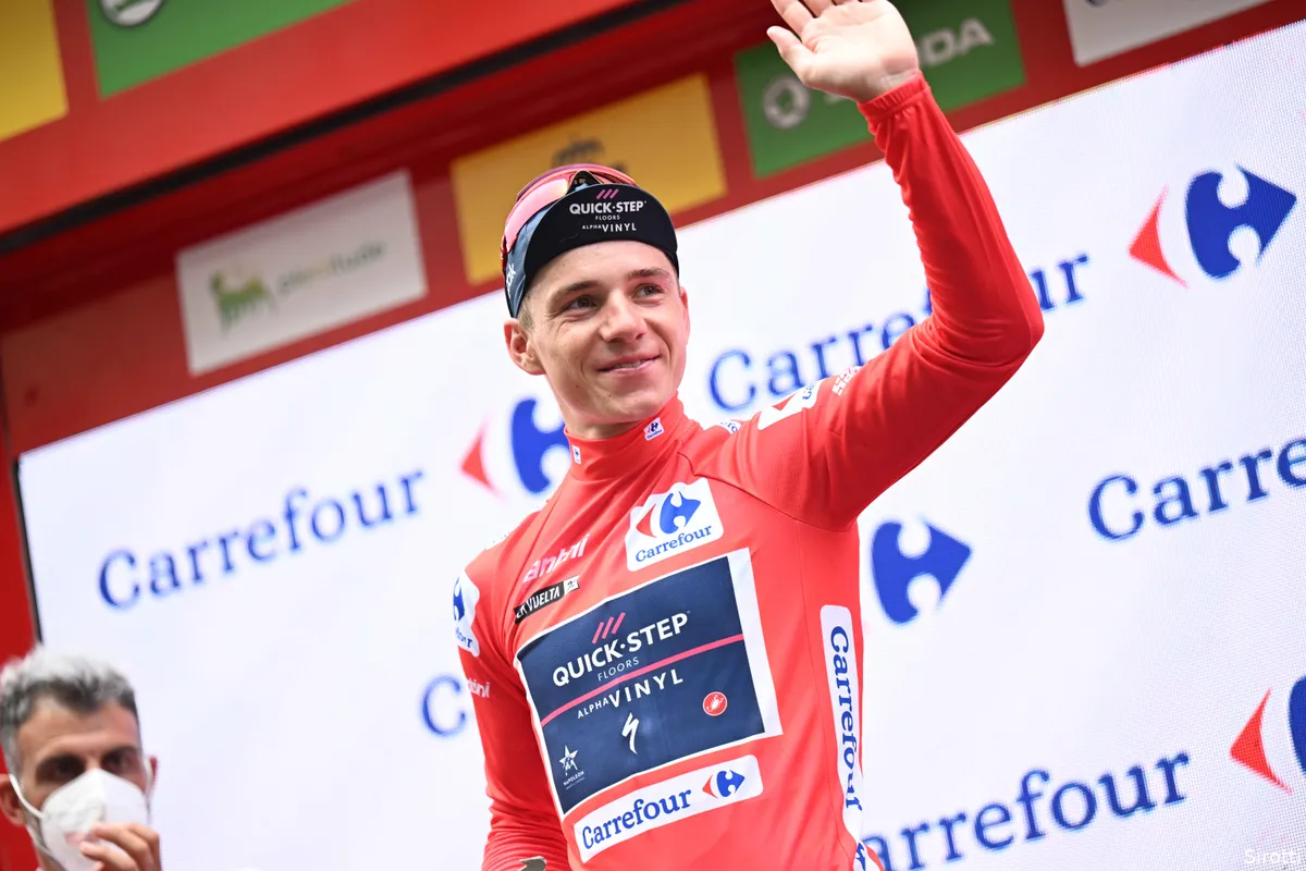 Evenepoel baalt om opgave Alaphilippe: 'Hij was heel goed aan het rijden de laatste dagen'