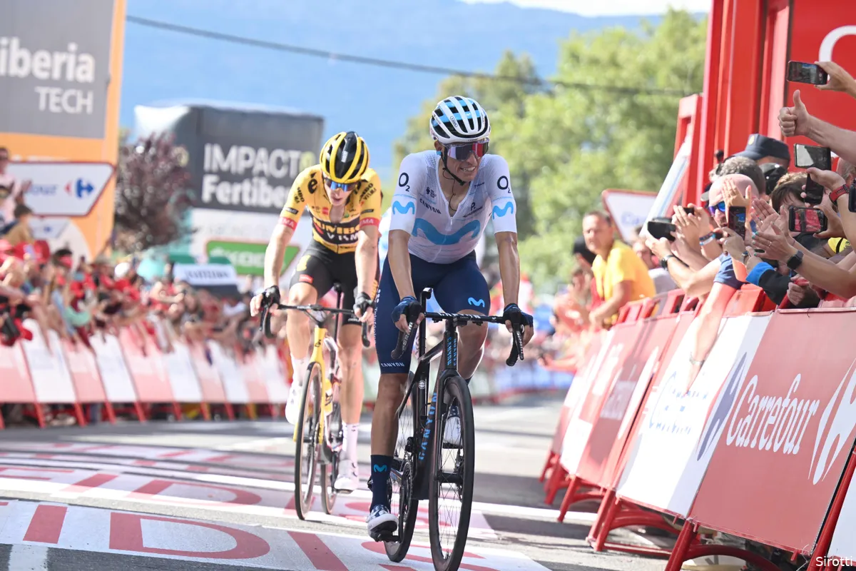 Mas rolt rode loper uit voor Evenepoel en grijpt Gesink in laatste meters: 'Spijtig voor hem'