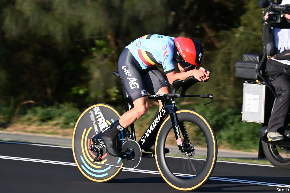 Evenepoel voor WK tijdrijden: 'Niet nagedacht over indruk die ik achter wil laten op Vingegaard en Roglic'