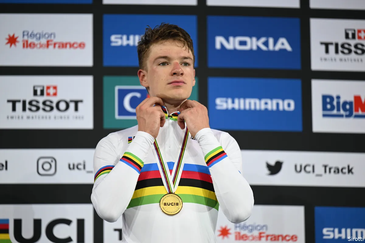 Hayter verdedigt wereldtitel Omnium met succes: 'Er stond meer druk op dan vorig jaar'