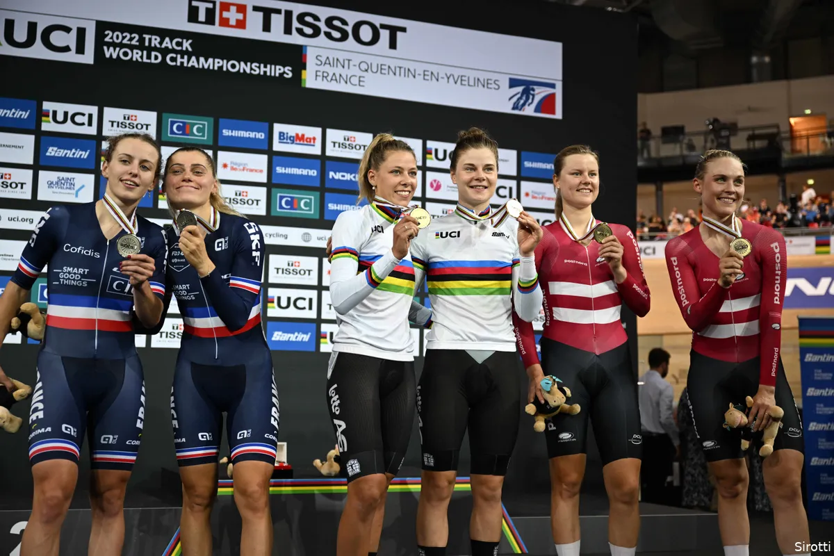 Kopecky en Bossuyt pakken namens België goud op Madison: 'We speelden alles of niets'