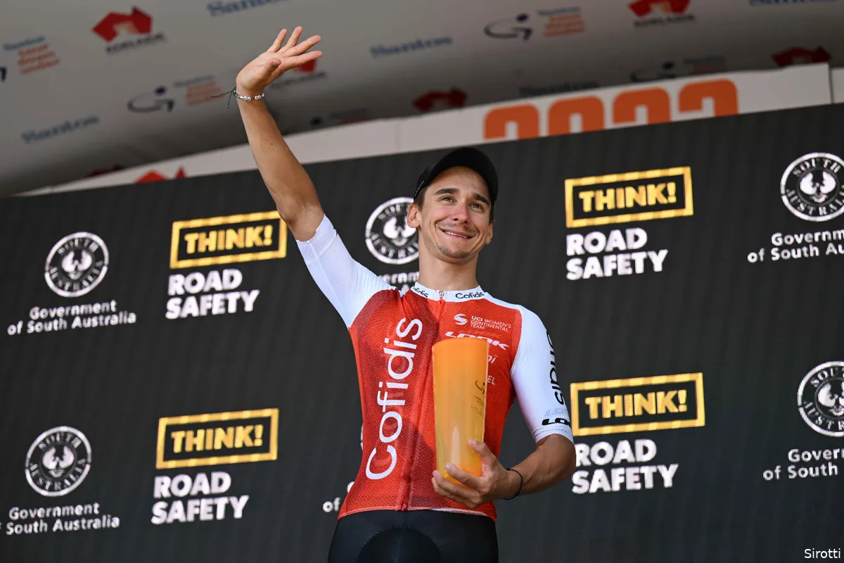 Coquard kan geluk niet op na zege in Tour Down Under: 'Hier heb ik tien jaar op gewacht!'