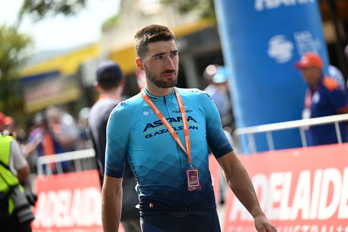 Domper voor Gianni Moscon: Italiaan breekt sleutelbeen in derde etappe Tour Down Under