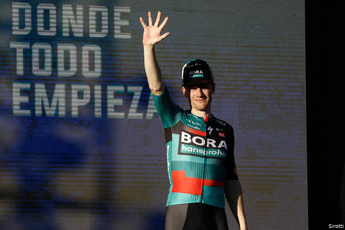 Lead-out Van Poppel finisht voor sprinter Bennett in slotrit San Juan: 'Sam raakte ingesloten'