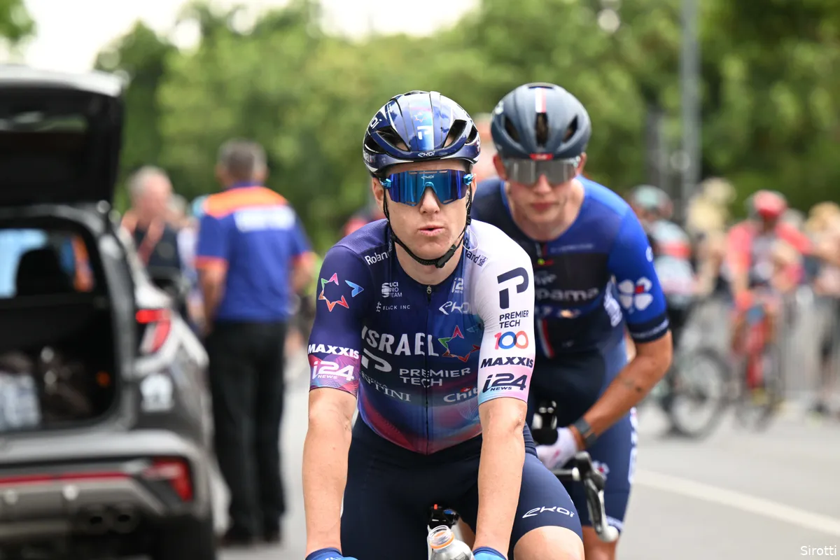 Simon Clarke 'in zijn favoriete koers' Strade Bianche kopman Israel-Premier Tech