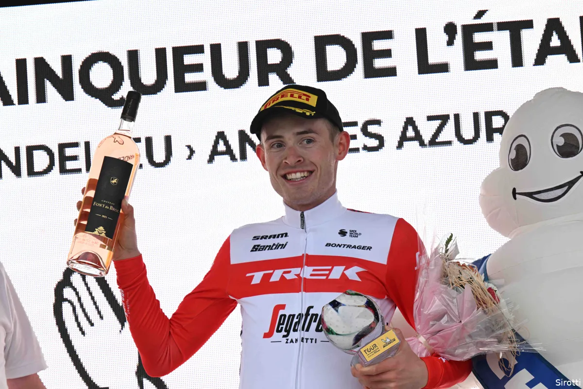 Skjelmose slaat toe in sprint: 'Had mazzel dat ze Vauquelin terughaalden'