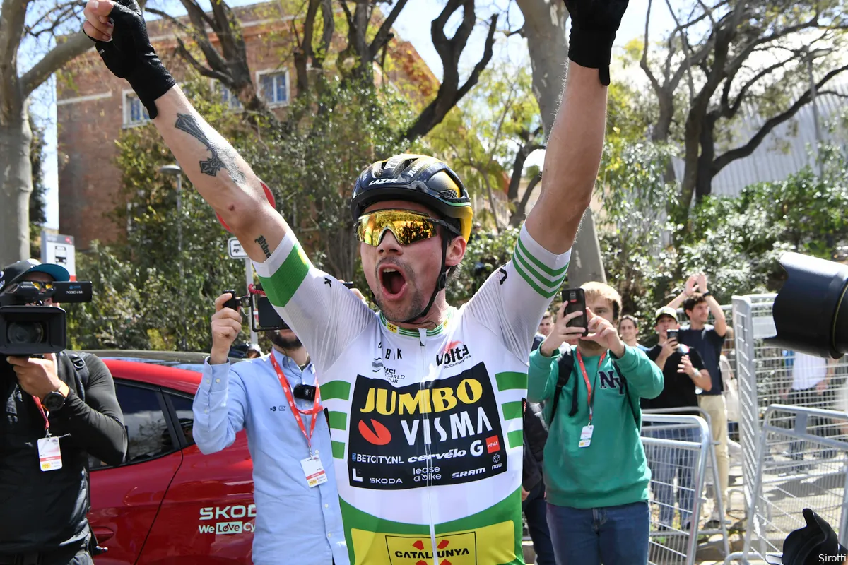 Roglic schrijft met Catalonië opnieuw WorldTour-koers bij: 'Dat is een hele eer voor mij'