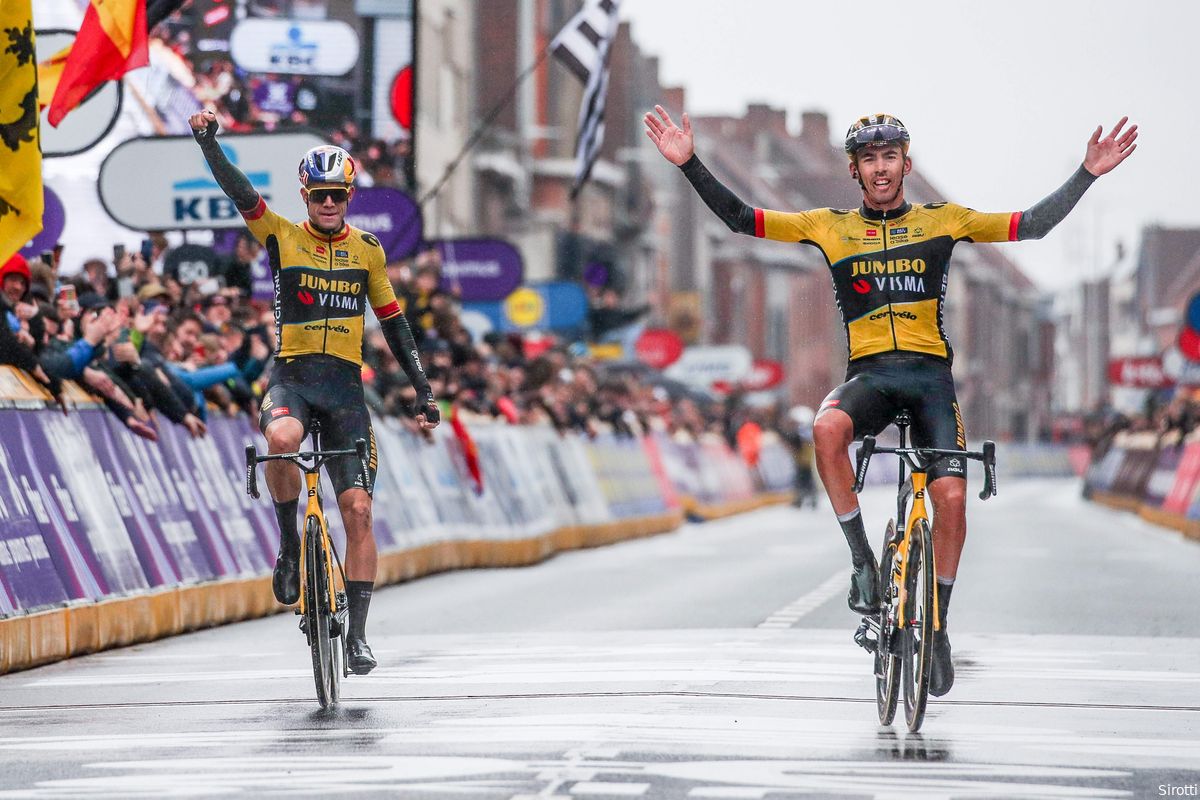 Jumbo-Visma met goudhaantjes Van Aert en Laporte naar Ronde van Vlaanderen, Van Baarle afwezig