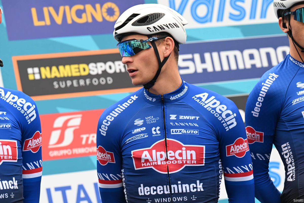 Van der Poel eerlijk na tegenvallende rit Tirreno-Adriatico: 'Ik voelde mij niet goed'