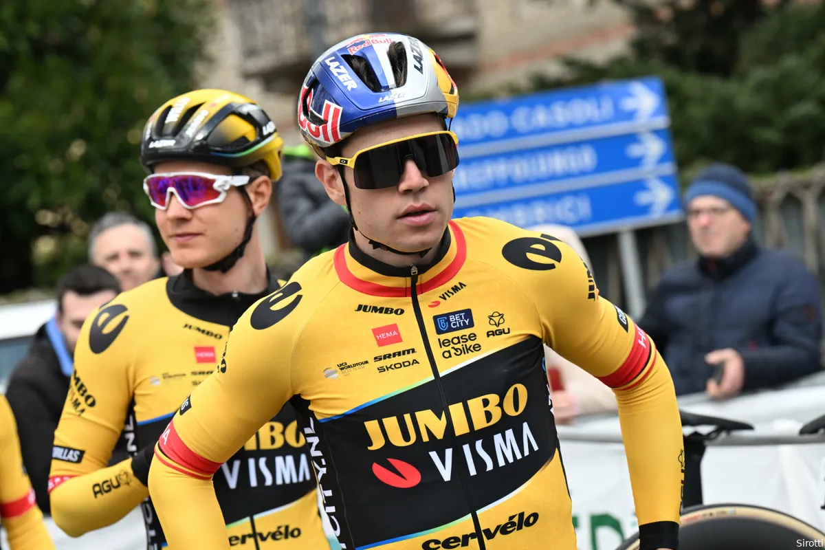 Van Aert maakt zijn borst nat voor 'Tappa dei Muri': 'Verwacht een superzware finale'