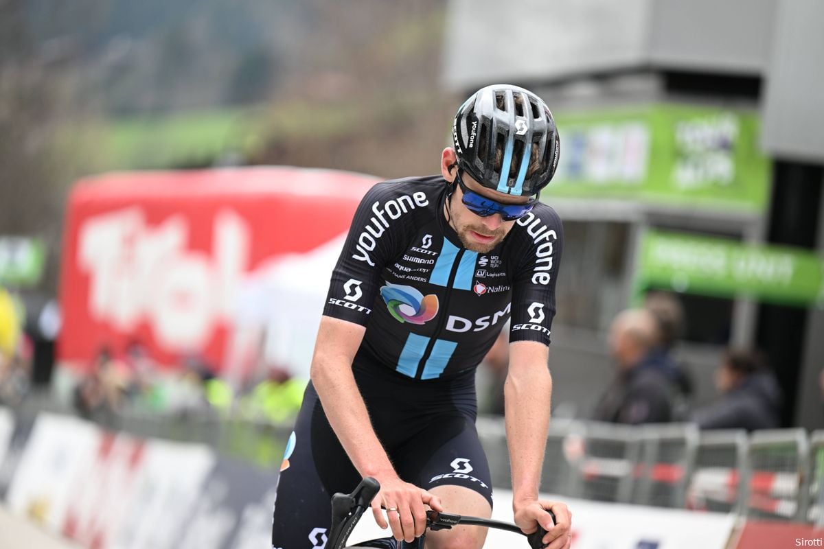 Team DSM verliest Giro-speerpunt Harm Vanhoucke in Tour of the Alps; Belg voelt zich niet topfit