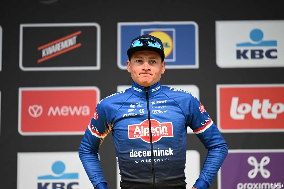 Van der Poel gaat zonder schrik van start in Scheldeprijs: 'Dan moet je stoppen met koersen'
