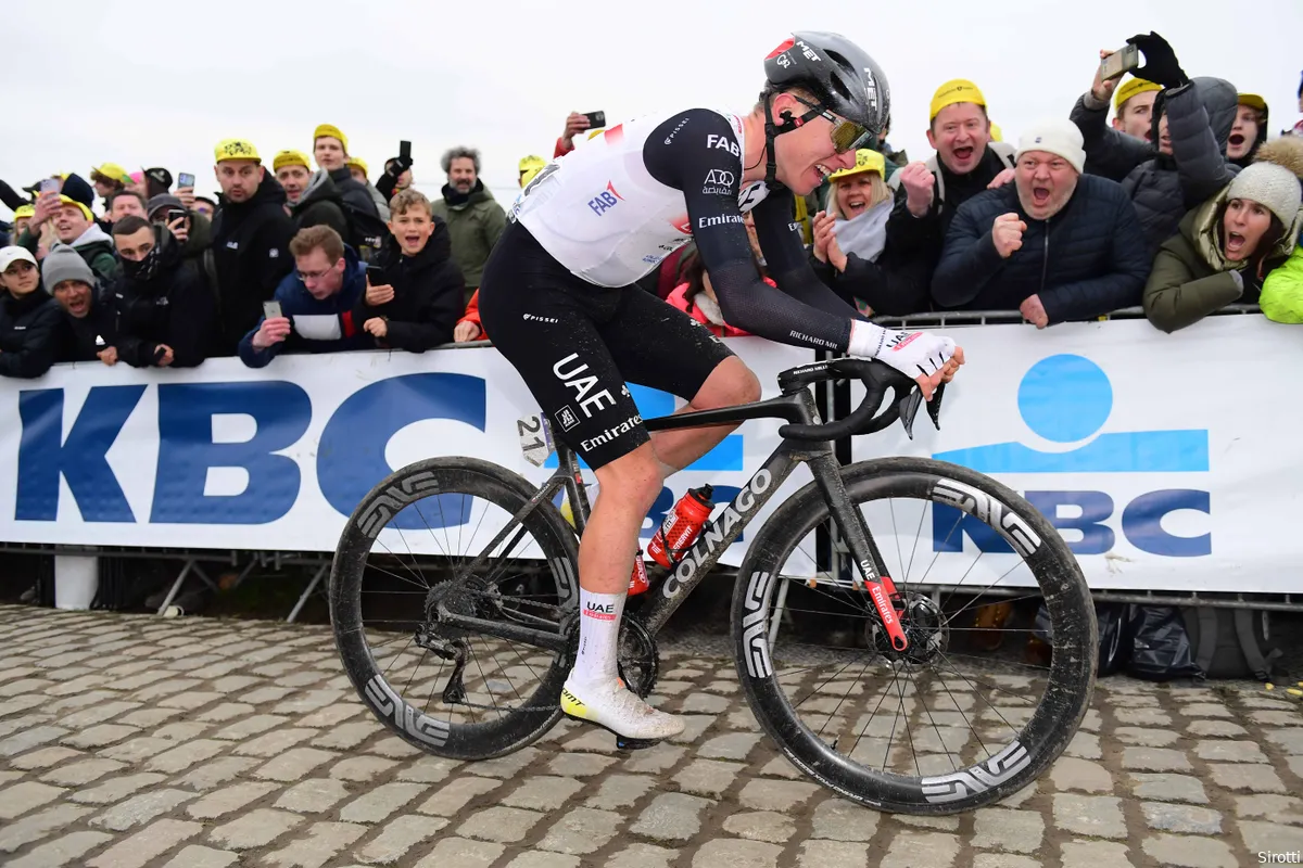 Gespot op Strava: Waarom het niet zo gek is dat Van der Poel keihard werd gelost door Pogacar