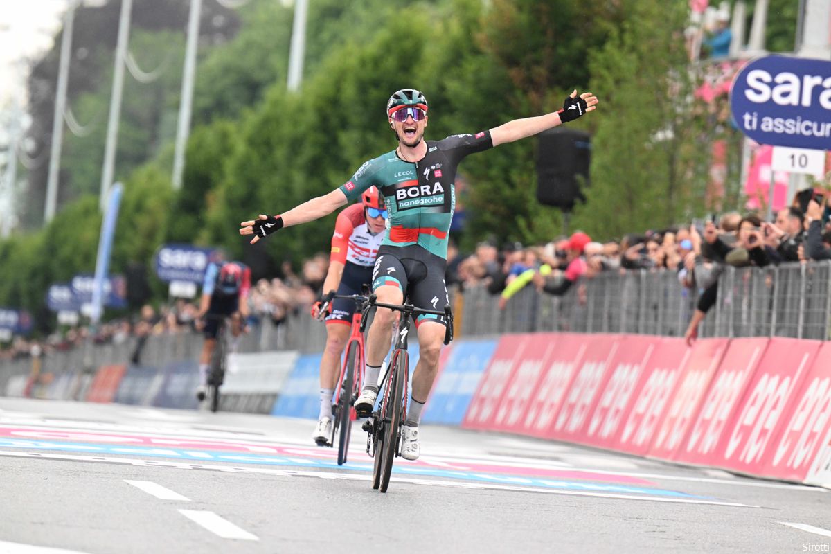Duitse zege in baroudeursrit Giro: Mercedes Denz snelt naar etappeoverwinning