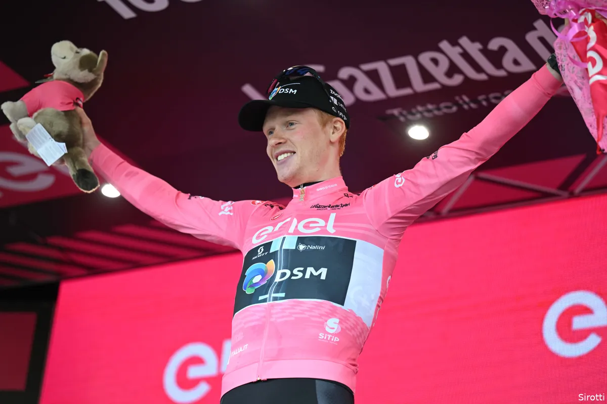 Leknessund laat de tranen vloeien na veroveren roze trui: 'Zal voor altijd in mijn geheugen blijven'