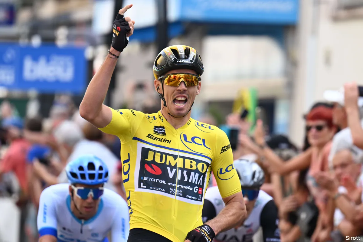 Laporte pakt tweede zege in Dauphiné: 'Normaal ben ik niet snel genoeg om Bennett en Groenewegen te kloppen'