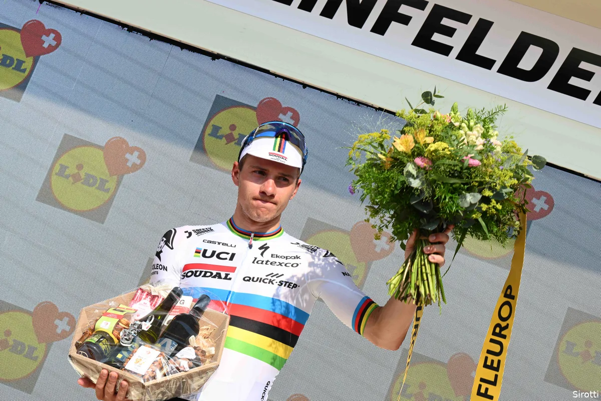 Evenepoel zag Belgische titel totaal niet aankomen: 'Ik kon niet volgen in de eerste twee uren'