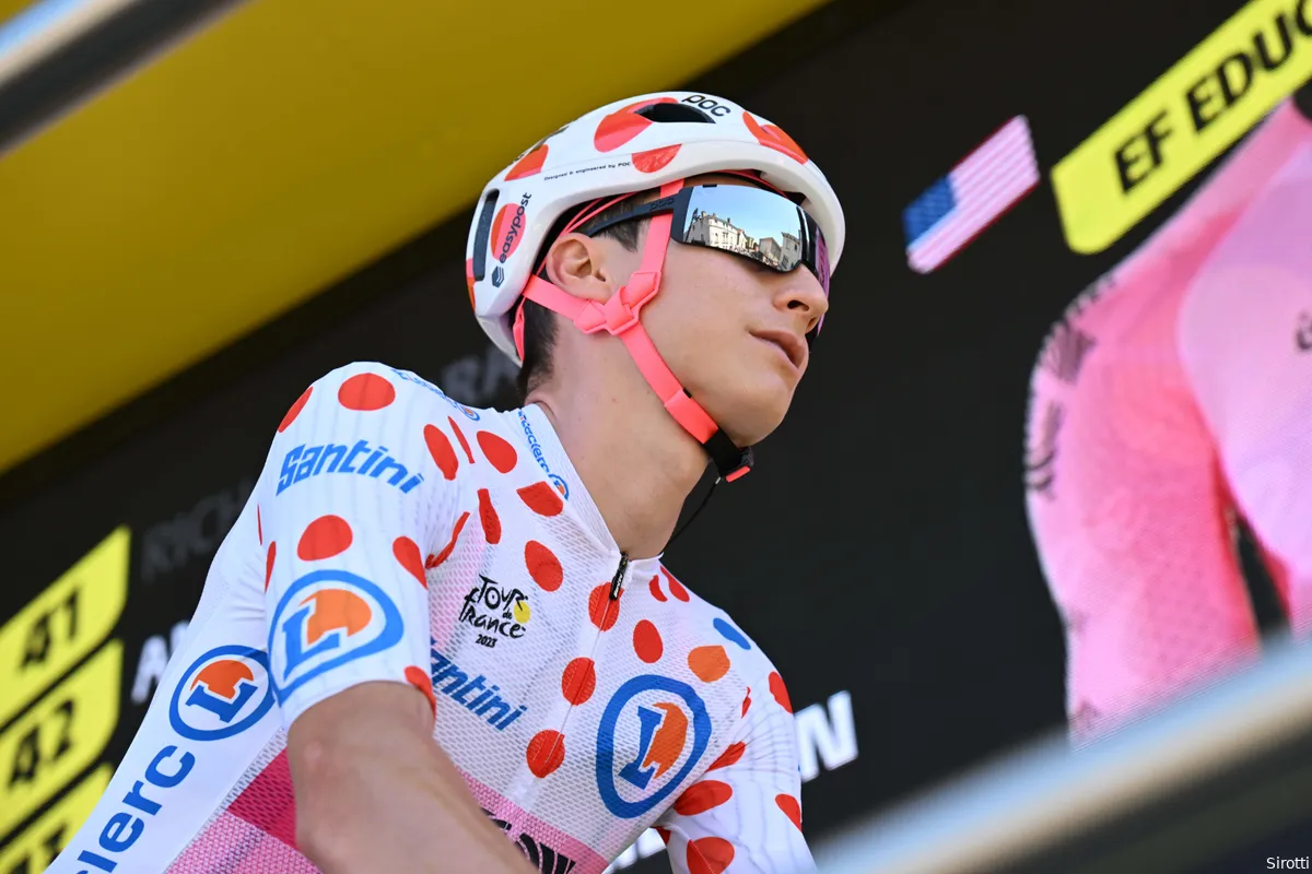 Powless schakelt en maakt van bolletjestrui 'belangrijkste doel': 'Zijn maar paar podiumplaatsen in Parijs'