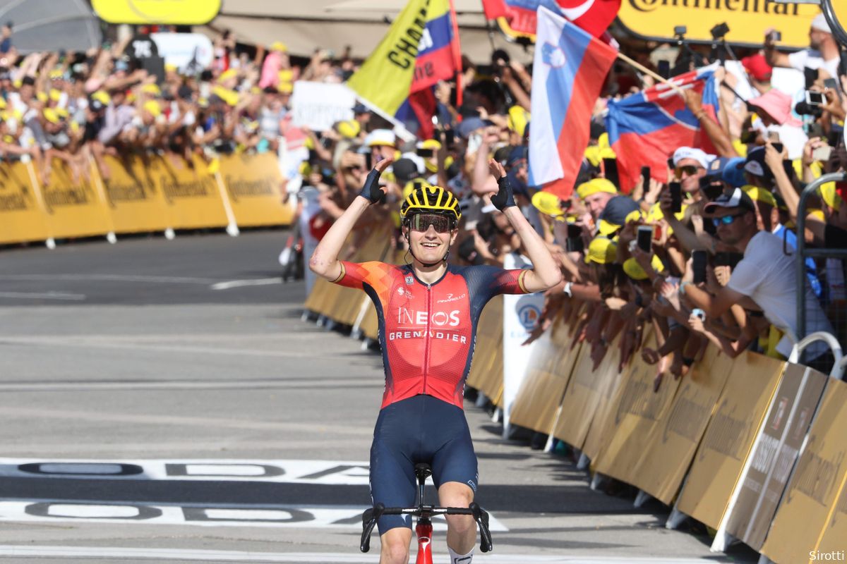 Rodríguez looft inspirerend werkpaard Kwiatkowski na prachtige zege: 'Ging drie keer naar de auto'