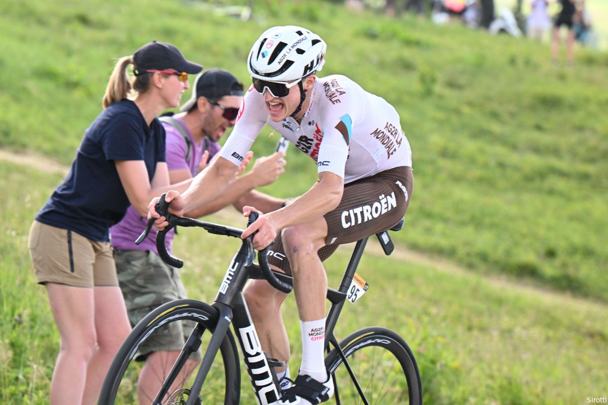 Revelatie Gall ontbolstert in Tour de France: 'Heb meer vertrouwen in mijn potentieel gekregen'