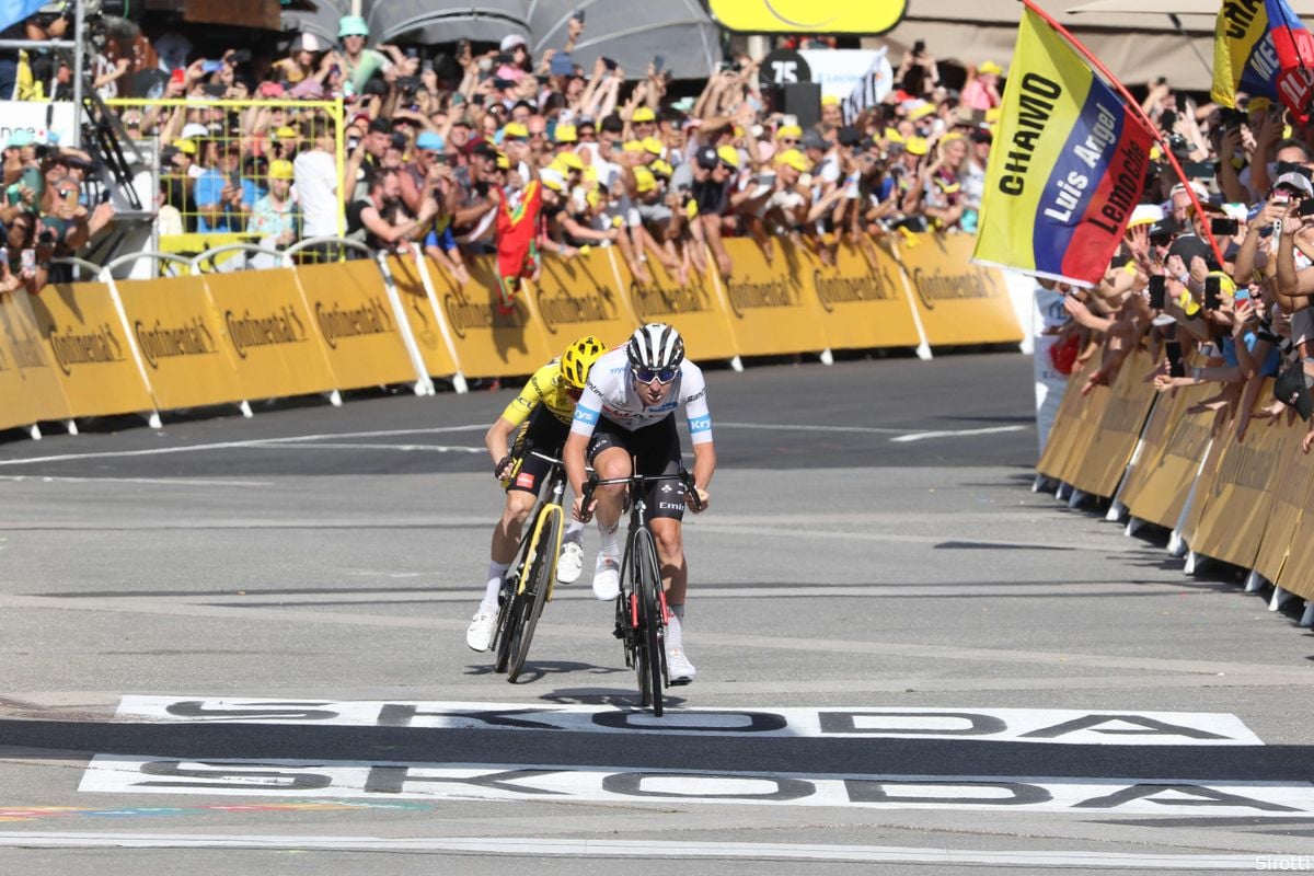 Pogacar baalt van 'verloren inspanning' bij bergsprint, Vingegaard stelt dat race werd beïnvloed