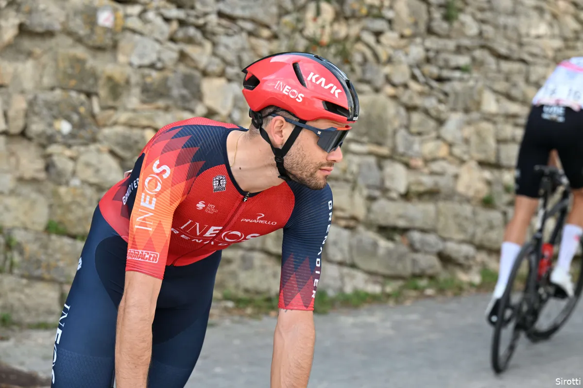 Indrukwekkende Ganna sprint naar tweede plek: 'Verloor door de val veel posities'