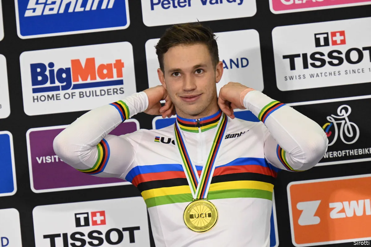 Harrie Lavreysen denkt dat het middenterrein harder zou juichen als hij een keer zou verliezen