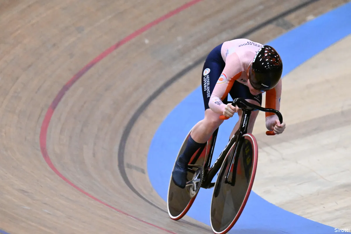 Van de Wouw komt nipt te kort voor medaille bij Keirin vrouwen, Leitao oppermachtig in Omnium mannen